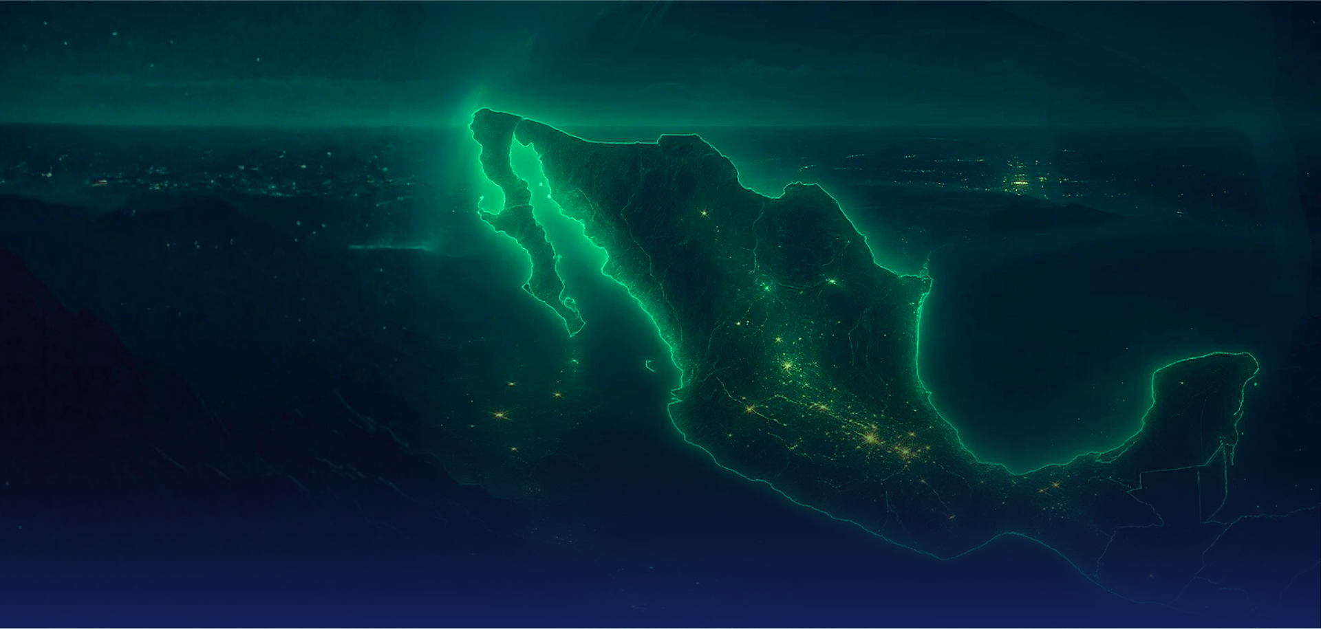 México desde el espacio